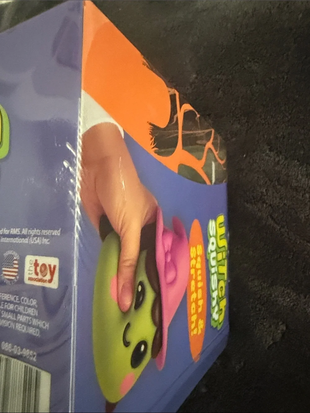 Witch Squishy Toy - Green & Pink NWT unopened. Authentic
